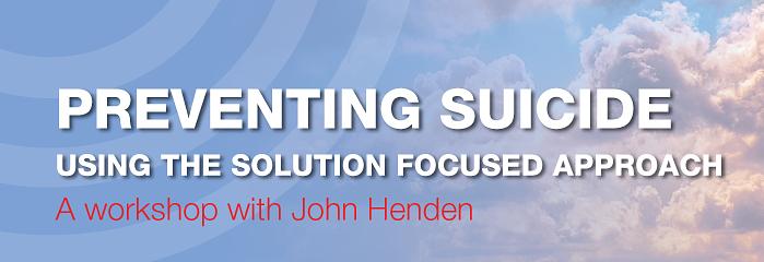 Preventing Suicide using the Solution Focused Approach - 23 June logo